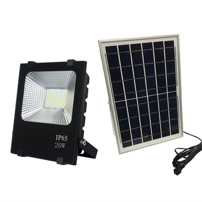 Ip65 ABS 10w সোলার ফ্লাড লাইট পার্কিং প্লেস বা ইয়ার্ডের জন্য