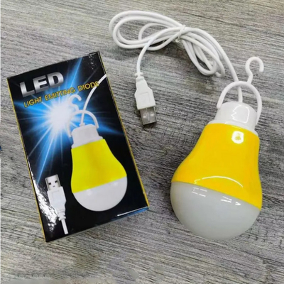 5W 5V ইনডোর LED লাইট বাল্ব সঙ্গে তারের এবং ইউএসবি তারের জন্য ছুটির দিন পরিবার