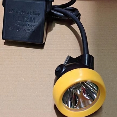 KL12LM 12AH LED মাইনিং ক্যাপ ল্যাম্প জলরোধী হেডলাইট সব ধরণের জন্য ভাল মাইনিং ভূগর্ভস্থ মাইনিং অন্তর্ভুক্ত
