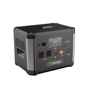 সোলার প্যানেল সহ 1.5kw পোর্টেবল ব্যাটারি পাওয়ার স্টেশন
