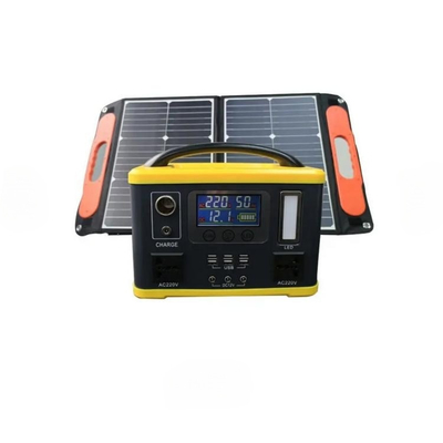 নতুন ডিজাইন 510WH পাওয়ার স্টেশন জরুরী বা ক্যাম্পিং জন্য বহনযোগ্য 500w বহিরঙ্গন পরিবারের পাওয়ার স্টেশন