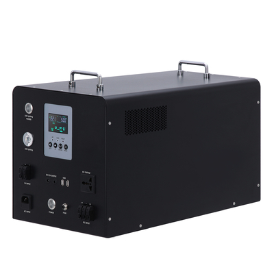 Lifepo4 উচ্চ দক্ষতা পোর্টেবল পাওয়ার স্টেশন 220v ক্যাম্পিং