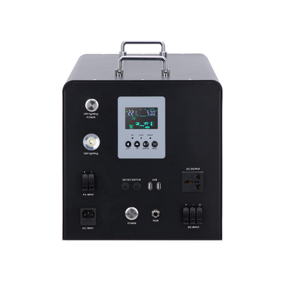 Lifepo4 উচ্চ দক্ষতা পোর্টেবল পাওয়ার স্টেশন 220v ক্যাম্পিং