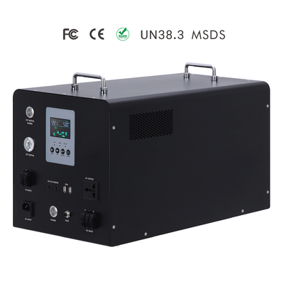 Lifepo4 উচ্চ দক্ষতা পোর্টেবল পাওয়ার স্টেশন 220v ক্যাম্পিং