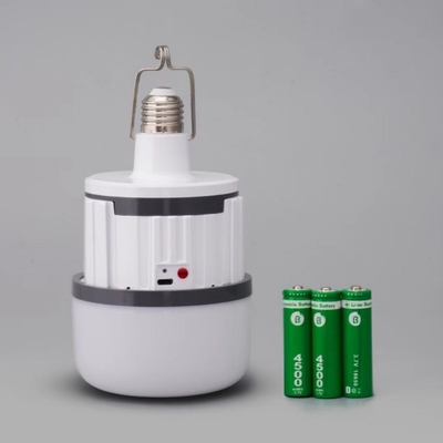 বহনযোগ্য 30W 50W উচ্চ ক্ষমতা LED জরুরী বাল্ব বহিরঙ্গন ব্যবহারের জন্য দীর্ঘ জরুরী সময় 5 ঘন্টা