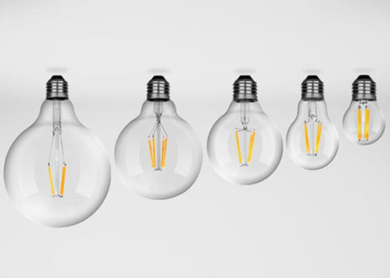 A55 A60 A65 A70 এনার্জি সেভিং গ্লোব LED ফিলামেন্ট বাল্ব FC35 দোকান এবং রেস্তোরাঁর জন্য