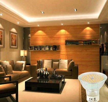 120 বিম অ্যাঙ্গেল LED লাইট বাল্ব ইনডোর হাই লুমেন গু10 বেস টাইপ 3000K - 6500K