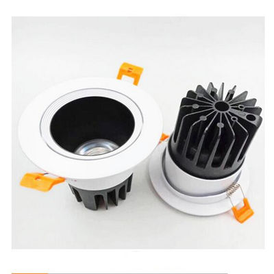 LED Recessed COB ডাউন লাইট LED সিলিং লাইট বিম অ্যাঙ্গেল 15/30/45 ডিগ্রী