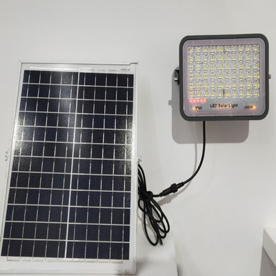 বাগানের জন্য LED সোলার স্ট্রোব ফ্লাডলাইট আউটডোর ওয়াটারপ্রুফ পাওয়ার ডিসপ্লে লাইট