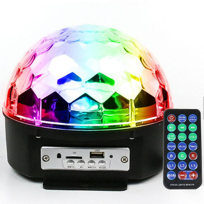 রিমোট কন্ট্রোলার সহ বিগ ম্যাজিক বল পার্টি 264V Rgb ডিস্কো লাইট