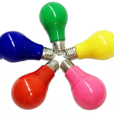B22 3w 5w ইন্ডোর LED লাইট বাল্ব দলগুলোর জন্য ভিন্ন রঙের হাউজিং