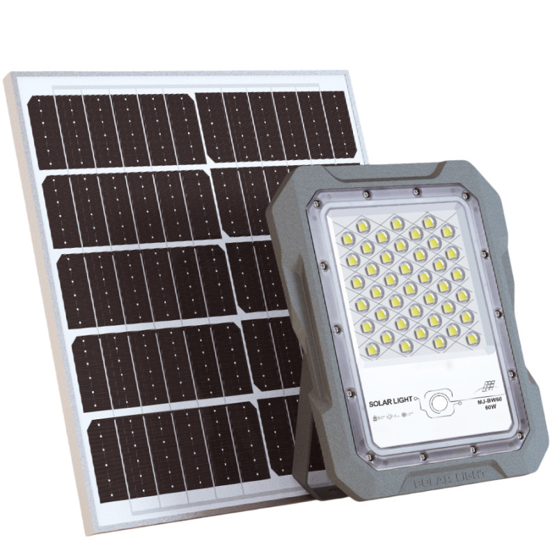 60W 100W 200W 300W 500W 800W 1200W 1500W রিমোট কন্ট্রোলার সহ উচ্চ শক্তির সৌর ফ্লাডলাইট হালকা সেন্সর গতি সেন্সর