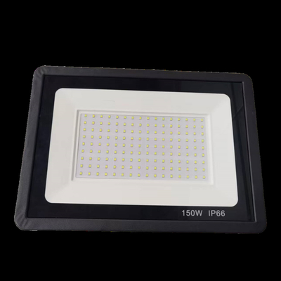সুপার পাতলা 30W 100W 150W এবং 200W এসি এলইডি ফ্লাডলাইট গার্ডেন পার্কিংয়ের জন্য সমর্থন সহ